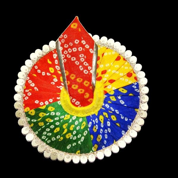 Beautiful Jaipuri Multicolour Dress of Laddu Gopal