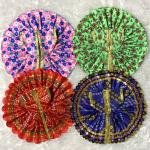 Set of 4 Colorful Laddu Gopal Dresses – Daily Wear Combo
