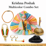 Laddu Gopal Poshak Multicolor Combo Set